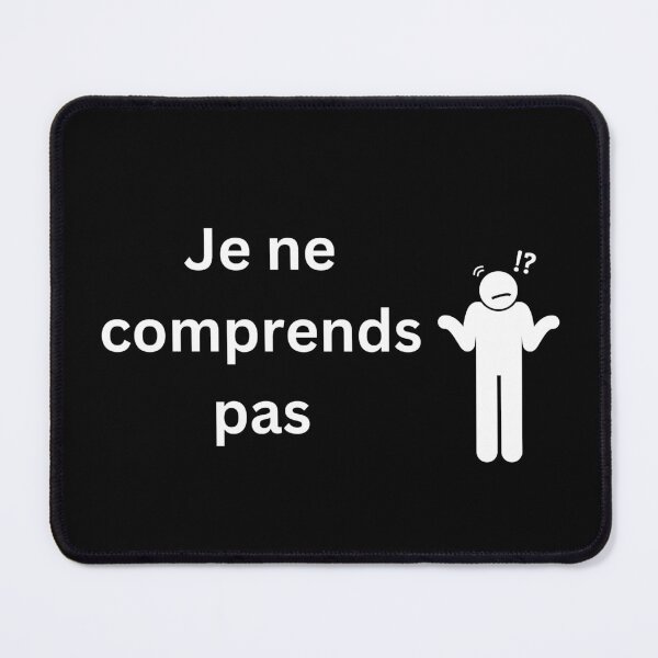 Item preview, I don't understand in French designed and sold by Voici.