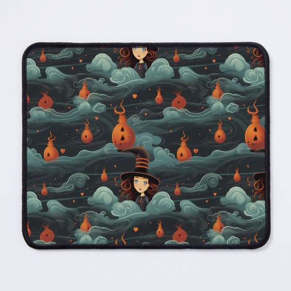 Item preview, Unique Halloween Patterns | Spooky Vapor Art | Witches Collection designed and sold by DreamBlazeStu.