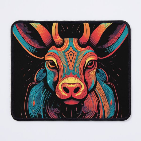 Item preview, Unlock Your Potential with Our Vibrant Zodiac Ox Design designed and sold by TerrehsDesign.