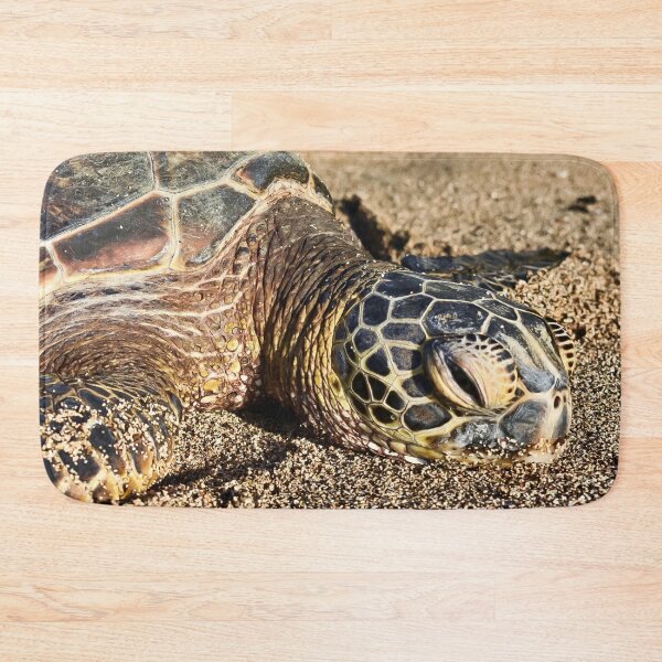 Item preview, Green Sea Turtle Photograph Closeup Beach Sand Hawaii designed and sold by Avila Loomis.