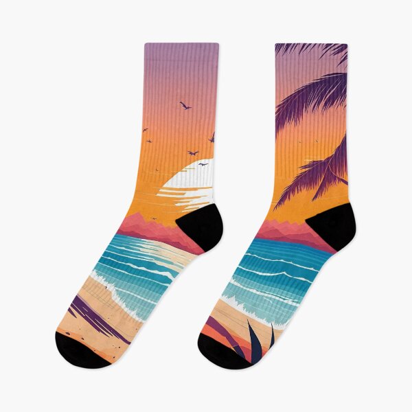 Item preview, Sunset Serenade: A Majestic Beachscape designed and sold by LeonAndrewRazon.