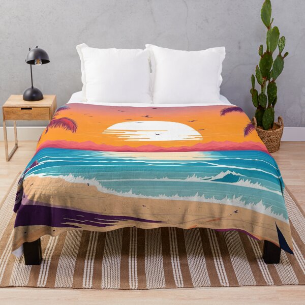 Artikelvorschau, Sunset Serenade: A Majestic Beachscape entworfen und verkauft von LeonAndrewRazon.