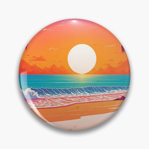Item preview, Sunset Serenade: A Majestic Beachscape designed and sold by LeonAndrewRazon.