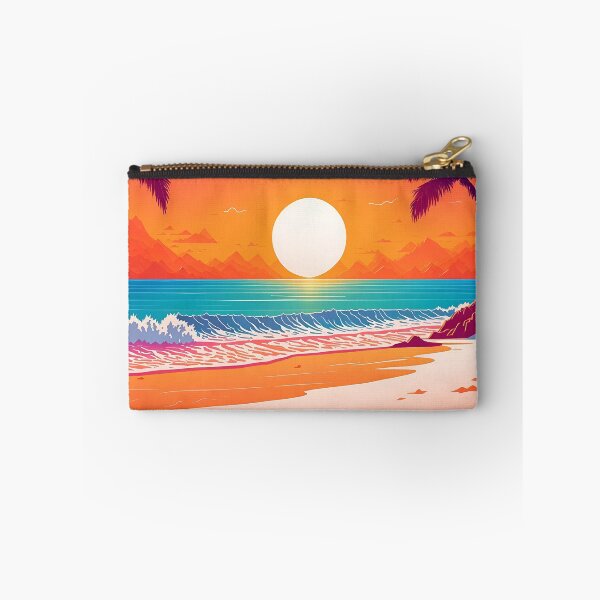 Artikelvorschau, Sunset Serenade: A Majestic Beachscape entworfen und verkauft von LeonAndrewRazon.
