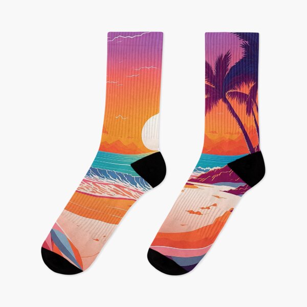 Item preview, Sunset Serenade: A Majestic Beachscape designed and sold by LeonAndrewRazon.