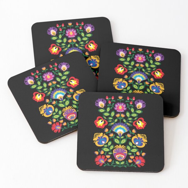 Item preview, Folklore Wycinanki - colorful floral motif designed and sold by FK-UK.