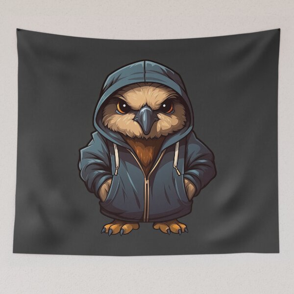 Item preview, Cool Falcon in casual clothing designed and sold by Sidewayanimals.