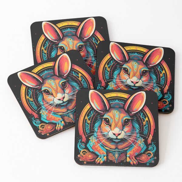 Item preview, Attract Fortune - Vibrant Zodiac Rat Design designed and sold by TerrehsDesign.
