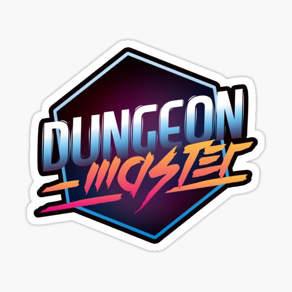 Artikel-Vorschau von DnD - Dungeon Master - 80er - Retro Scifi - Dungeons und Dragons, designt und verkauft von MerchForMagic.