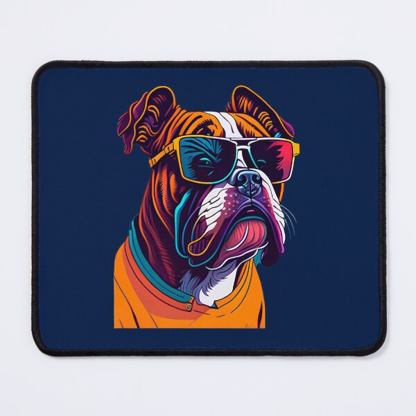 Item preview, Aggressive Boxer: Flat Illustration for Bold T-Shirt designed and sold by DesignArtEmpire.