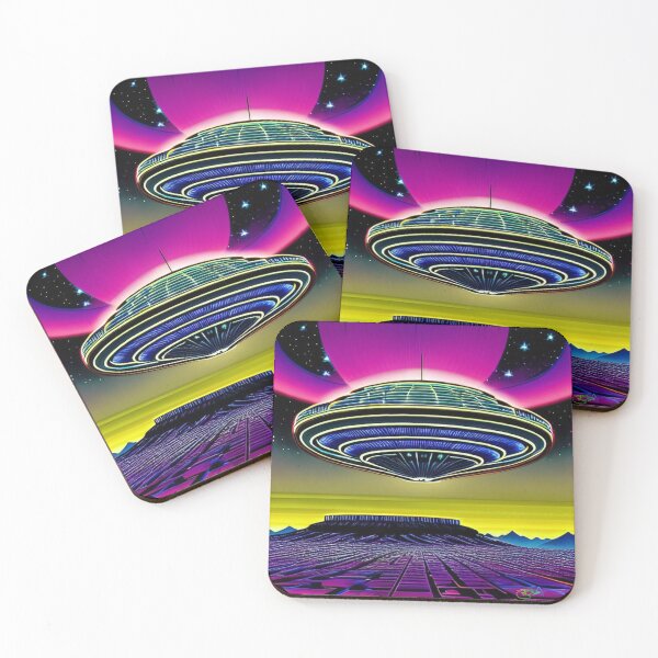 Item preview, Area 51 – Trippy Retro UFO 33  designed and sold by Benito Del Ray.