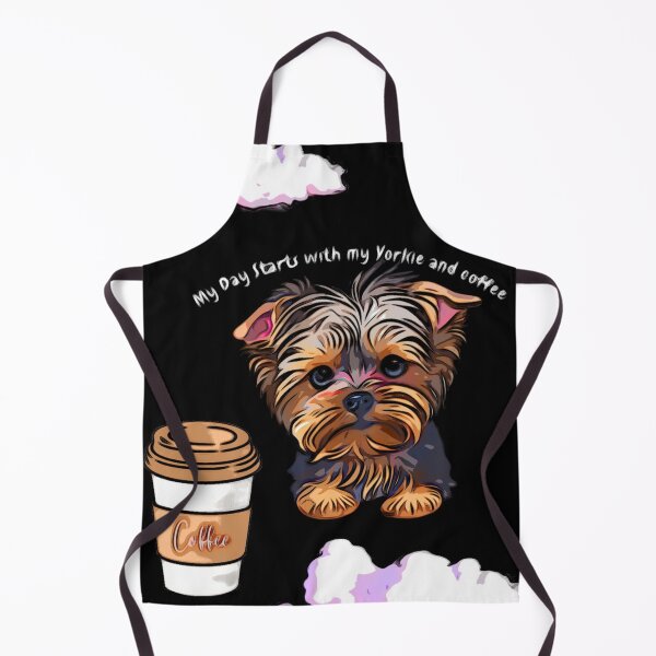 Item preview, Yorkie Love Brew: Start Your Day with Caffeinated Cuddles designed and sold by Puppy Paws.