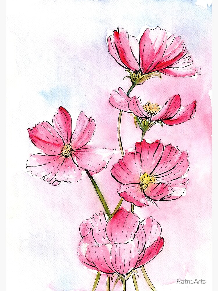 Watercolor Flower Poster - Botanical posters online
