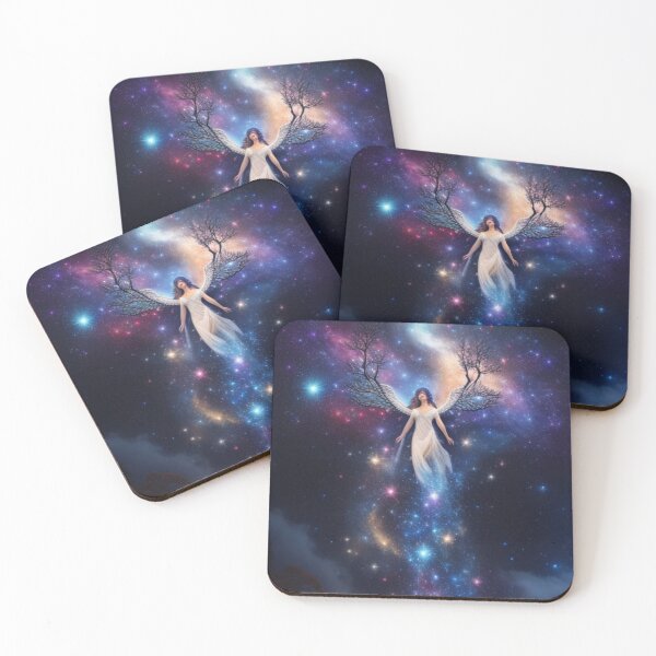 Item preview, The Divine Tree: An Angel's Branches Reach Across the Universe designed and sold by DreamSession.