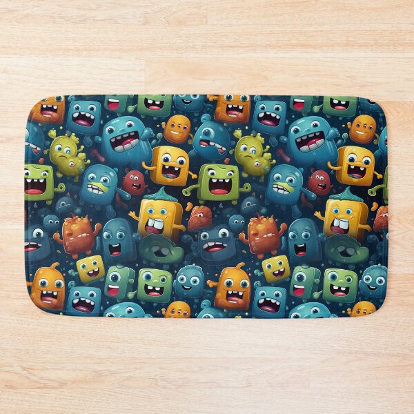 Item preview, Fun Emojis Pattern designed and sold by TheMerch-er.