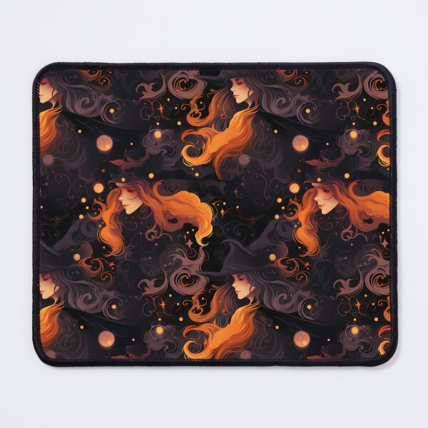 Item preview, Unique Halloween Patterns | Spooky Vapor Art | Witches Collection designed and sold by DreamBlazeStu.