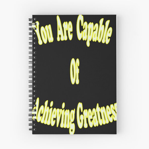 Item preview, You are capable of achieving greatness. designed and sold by TheGOATFx.