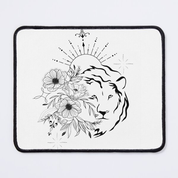 Item preview, Lion And Flower Design designed and sold by Jaselvii.