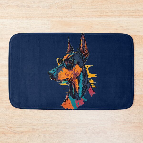 Item preview, Retro Doberman: Graphic Design of Profile on Tee designed and sold by DesignArtEmpire.