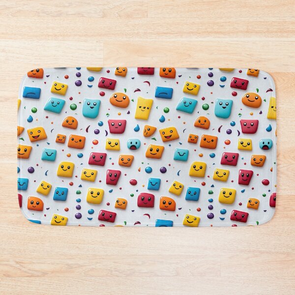 Item preview, Funny Emojis Pattern designed and sold by TheMerch-er.