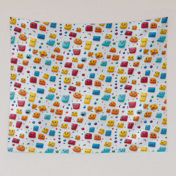Item preview, Funny Emojis Pattern designed and sold by TheMerch-er.