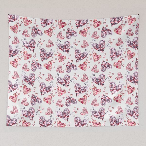 Item preview, pattern with hearts, Valentine's day designed and sold by KaterinaSan.