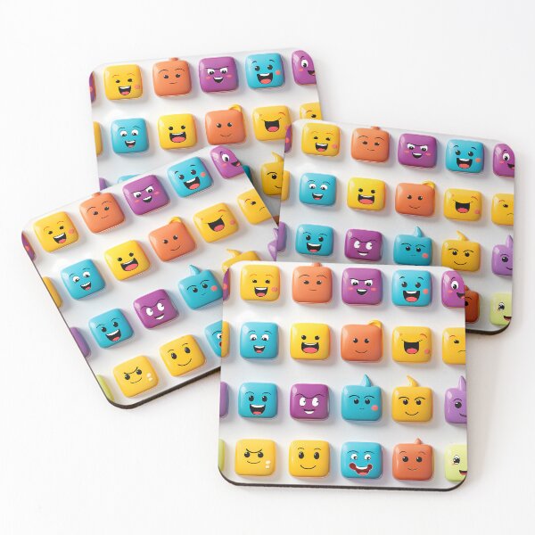 Item preview, Naughty Emojis Pattern designed and sold by TheMerch-er.