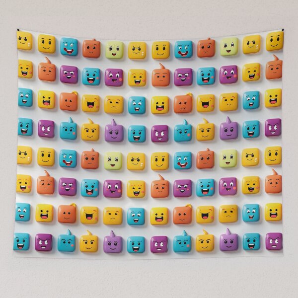 Item preview, Naughty Emojis Pattern designed and sold by TheMerch-er.