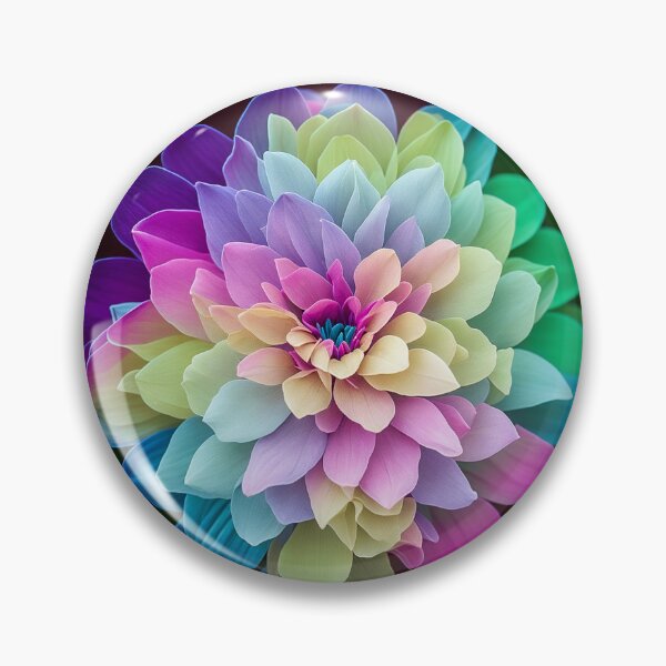 Item preview, Technicolor Flower Bloom designed and sold by TheLastGarden.