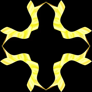 Artwork thumbnail, yellow plaid pattern by Meo Design
