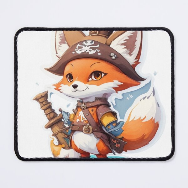 Item preview, Playful Fox Pirate on the Sea designed and sold by YourNameMatters.