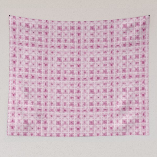 Item preview, Shibori peony pink fuchsia soft squares designed and sold by marufemia.