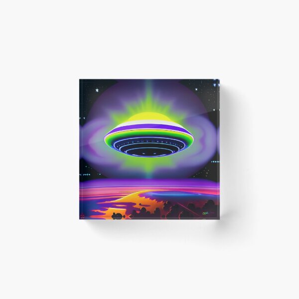 Item preview, Area 51 – Trippy Retro UFO 34 | David Grusch designed and sold by Benito Del Ray.
