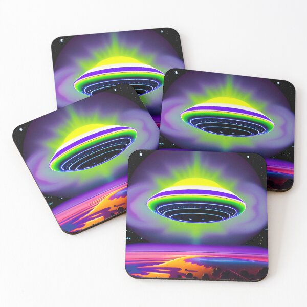 Item preview, Area 51 – Trippy Retro UFO 34 | David Grusch designed and sold by Benito Del Ray.