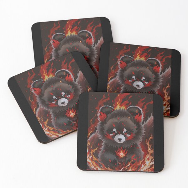 Item preview, Blazing Fury: Flaming Panda Design designed and sold by Bulbuc.
