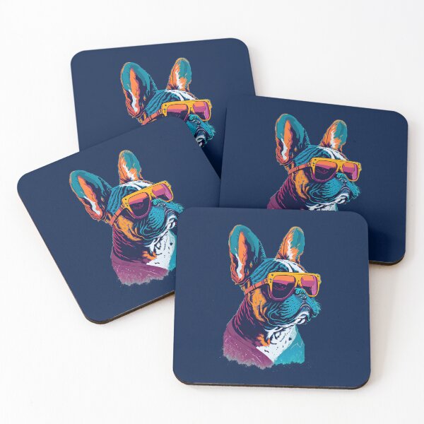 Item preview, Swaggering Frenchie: Illustrated Art for Stylish Tee designed and sold by DesignArtEmpire.
