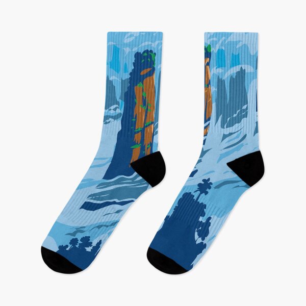 Item preview, Wulingyuan Scenic Area China Travel Art Vintage designed and sold by KrisSidDesigns.