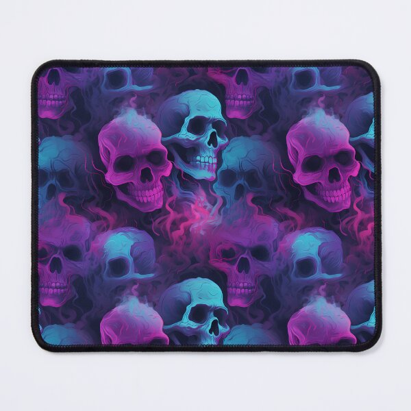 Item preview, Halloween Patterns | Spooky Vapor Art | Skeleton Collection designed and sold by DreamBlazeStu.