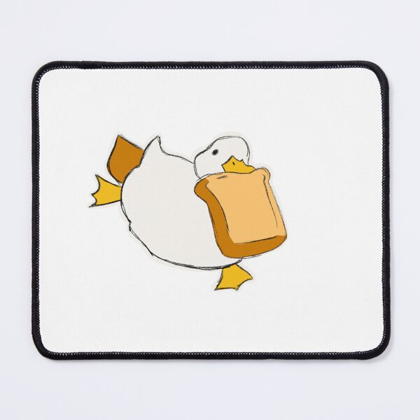 Item preview, Running duck with bread designed and sold by lisifrisi.