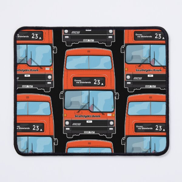 Item preview, Strathclyde Buses MCW Metrobus mk1 MB2 GGA751T Retro Nostalgia Illustration designed and sold by BFXIII.
