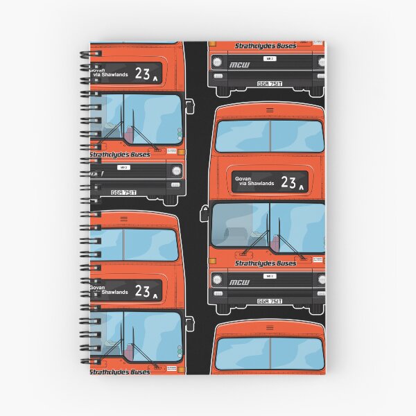 Item preview, Strathclyde Buses MCW Metrobus mk1 MB2 GGA751T Retro Nostalgia Illustration designed and sold by BFXIII.