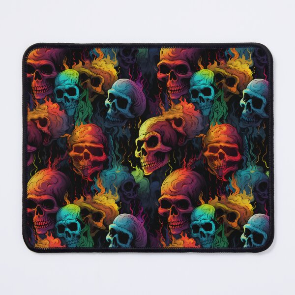 Item preview, Halloween Patterns | Spooky Vapor Art | Skeleton Collection designed and sold by DreamBlazeStu.