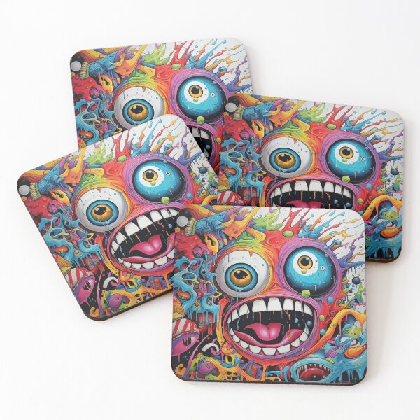 Item preview, Crazy monster doodles 1 designed and sold by hhh-art.