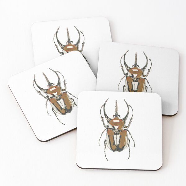 Item preview, Scarab Atlas Beetle, speedracer designed and sold by DreamingBeetle.