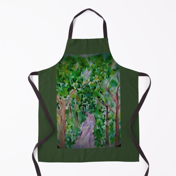 Item preview, Watercolor Impressionist Woodland Stream designed and sold by EtegamiJourney.