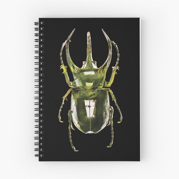 Item preview, Scarab Atlas Beetle, rainforest designed and sold by DreamingBeetle.