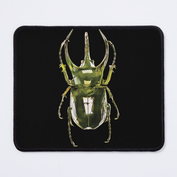 Item preview, Scarab Atlas Beetle, rainforest designed and sold by DreamingBeetle.