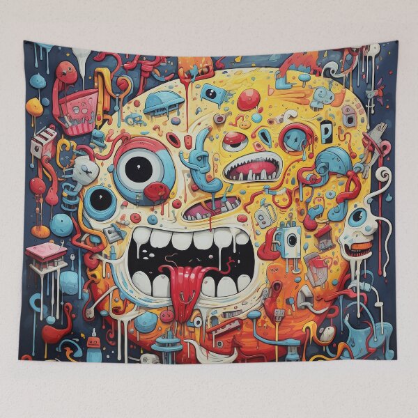 Item preview, Crazy monster doodles 2 designed and sold by hhh-art.