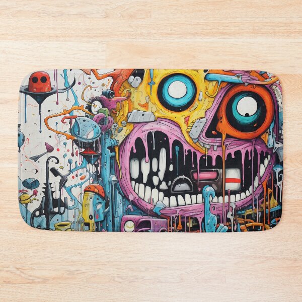 Item preview, Crazy monster doodles 4 designed and sold by hhh-art.
