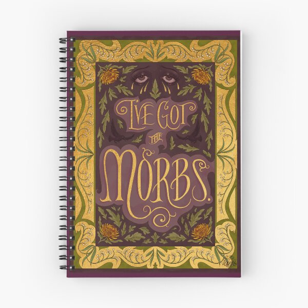 Item preview, I've Got the Morbs. (aubergine) designed and sold by seabirds.